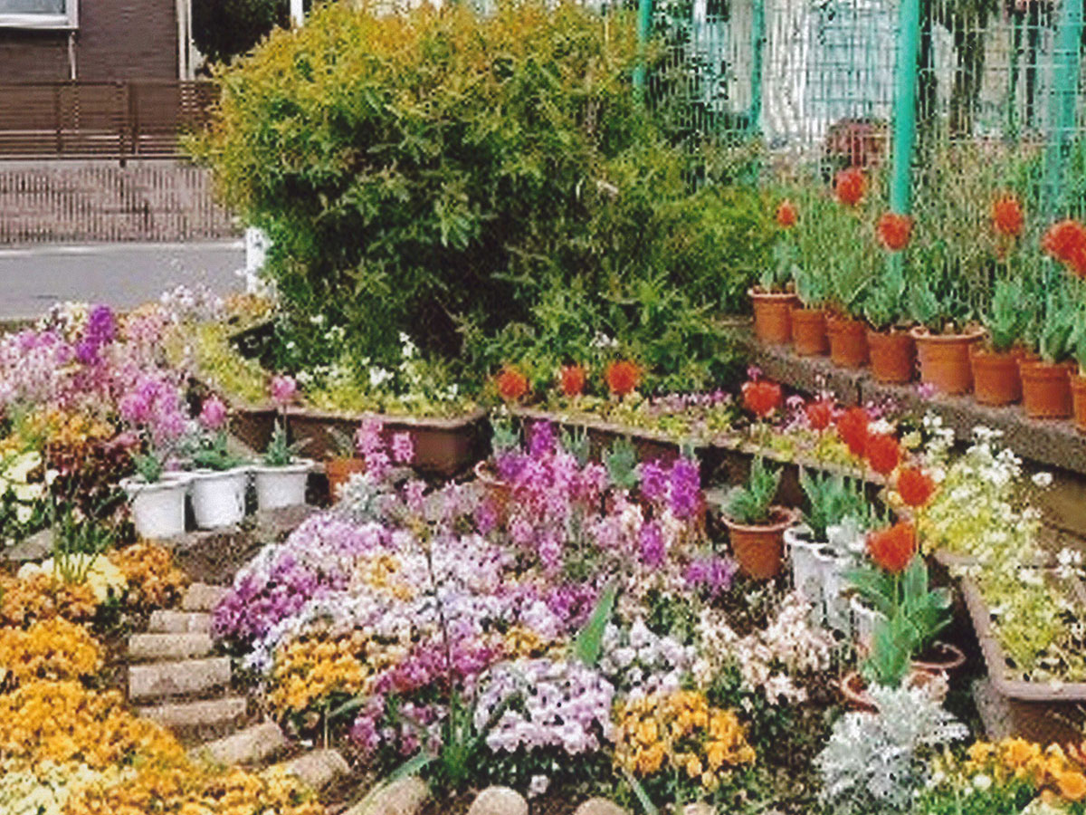 河原塚放課後児童クラブ学童園芸部